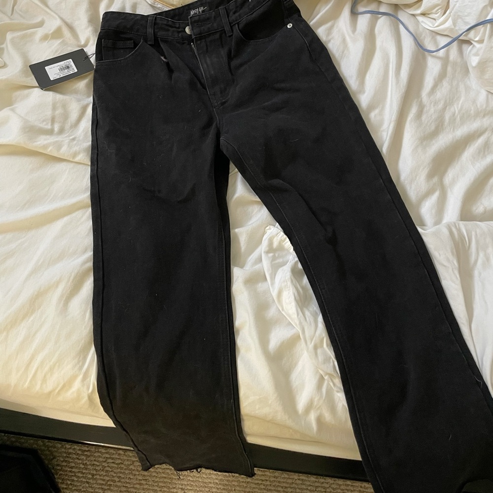 Nasty gal straight leg jeans